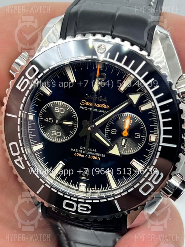 Товар Omega Seamaster Planet Ocean 600M Chronograph 215.33.46.51.01.001 Black Фото 6 - Omega Seamaster Planet Ocean 600M Chronograph 215.33.46.51.01.001 Black