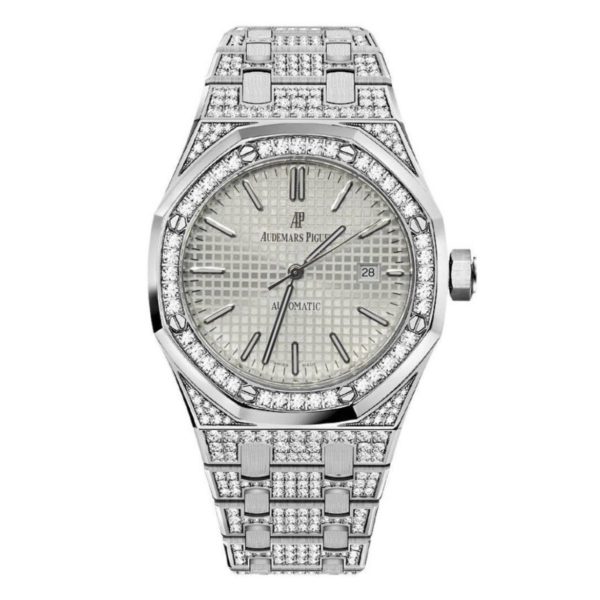 Товар Audemars Piguet Royal Oak 41mm Diamond White Фото 1 - Audemars Piguet Royal Oak 41mm Diamond White