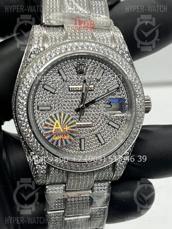Фото 2 - Rolex Datejust 41mm 126300 Diamond Oyster