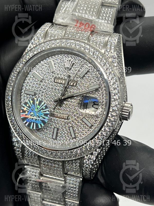 Фото 3 - Rolex Datejust 41mm 126300 Diamond Oyster