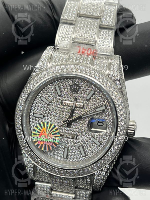 Фото 9 - Rolex Datejust 41mm 126300 Diamond Oyster