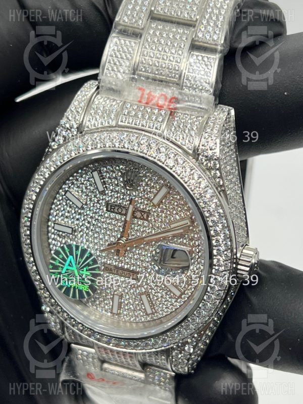 Фото 10 - Rolex Datejust 41mm 126300 Diamond Oyster