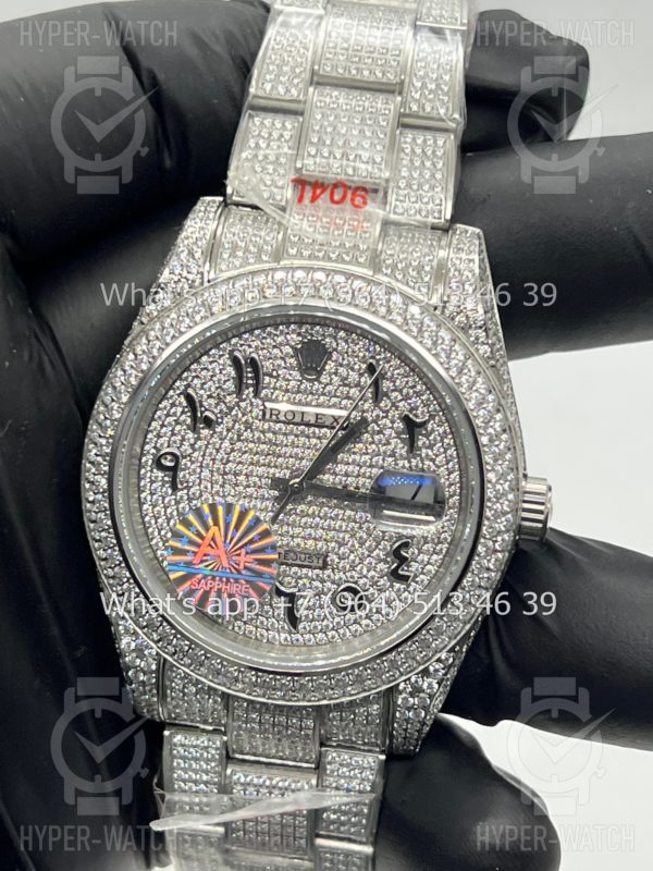Фото 10 - Rolex Datejust 41mm 126300 Diamond Arabic