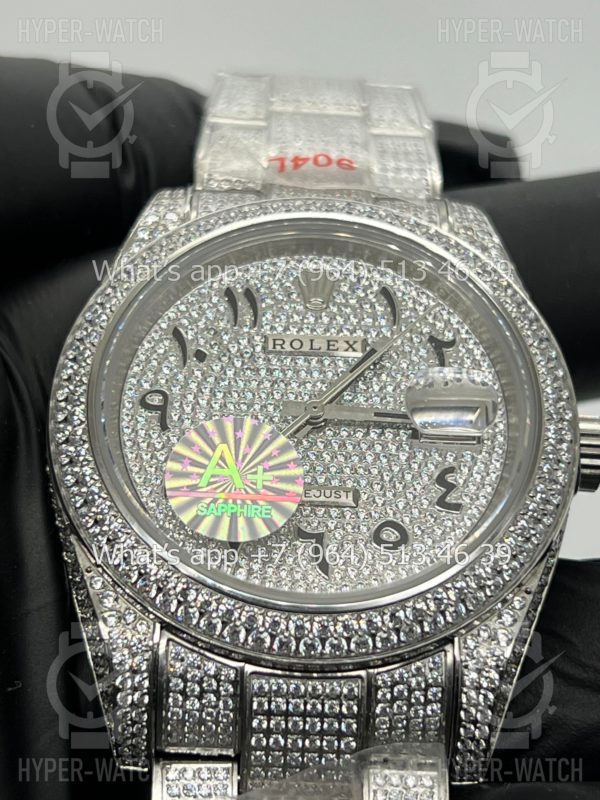 Фото 12 - Rolex Datejust 41mm 126300 Diamond Arabic