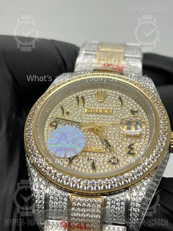 Фото 9 - Rolex Datejust 41mm 126300 Diamond Arabic Oyster