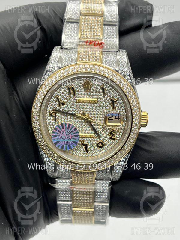 Фото 11 - Rolex Datejust 41mm 126300 Diamond Arabic Oyster