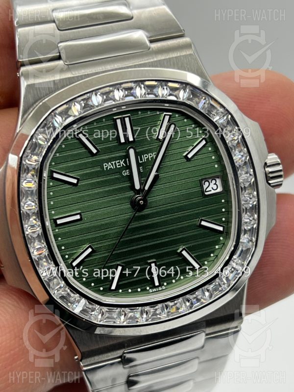 Фото 4 - Patek Philippe Nautilus 40mm Diamond 5711/1300A-001