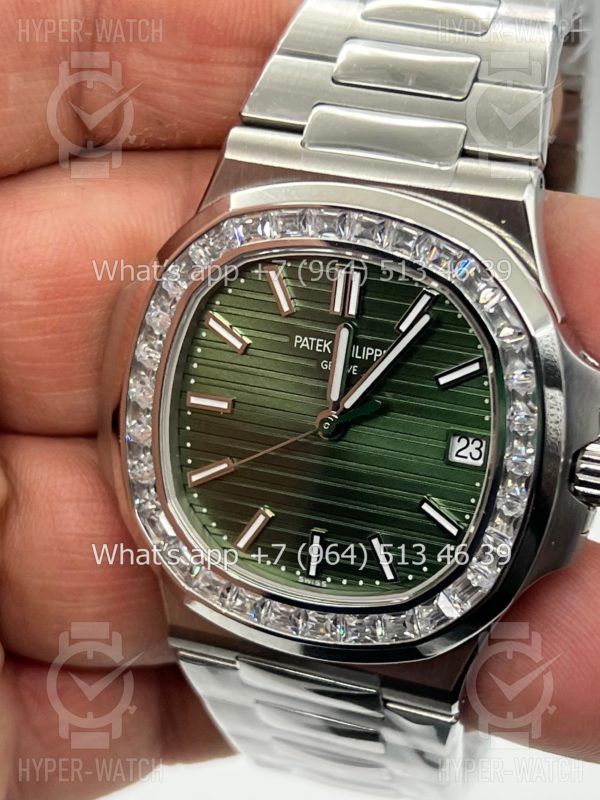 Фото 6 - Patek Philippe Nautilus 40mm Diamond 5711/1300A-001