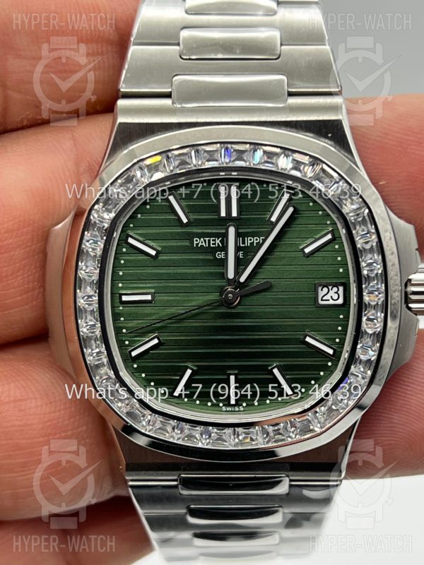 Фото 7 - Patek Philippe Nautilus 40mm Diamond 5711/1300A-001