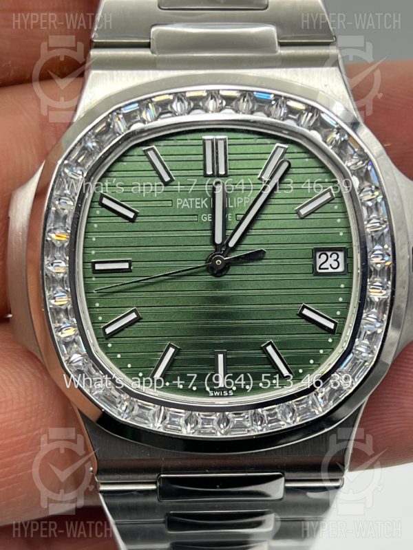 Фото 8 - Patek Philippe Nautilus 40mm Diamond 5711/1300A-001
