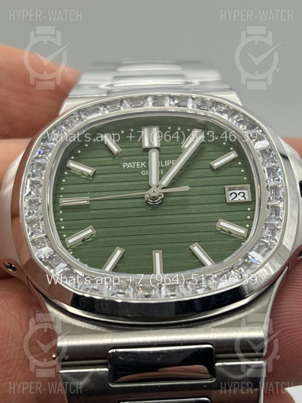 Фото 9 - Patek Philippe Nautilus 40mm Diamond 5711/1300A-001