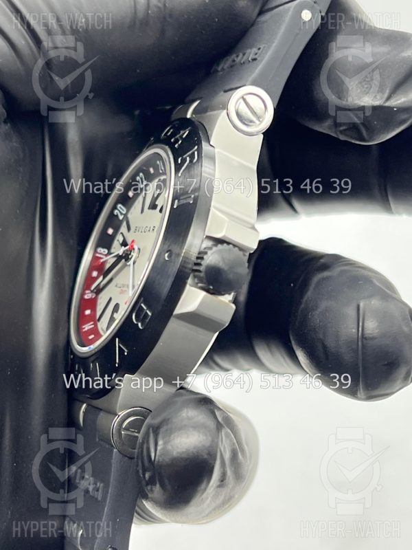Товар Bvlgari Diagono Aluminium GMT 40mm Art 8245 Фото 8 - Bvlgari Diagono Aluminium GMT 40mm Art 8245