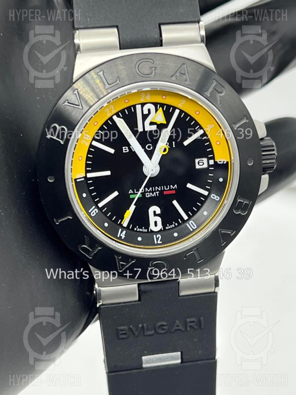 Товар Bvlgari Diagono Aluminium GMT 40mm Art 8246 Фото 6 - Bvlgari Diagono Aluminium GMT 40mm Art 8246