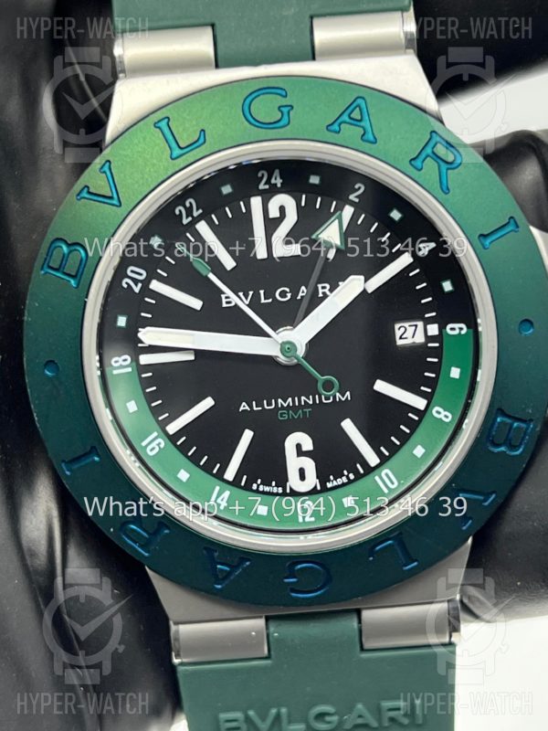Товар Bvlgari Diagono Aluminium GMT 40mm Art 8249 Фото 4 - Bvlgari Diagono Aluminium GMT 40mm Art 8249