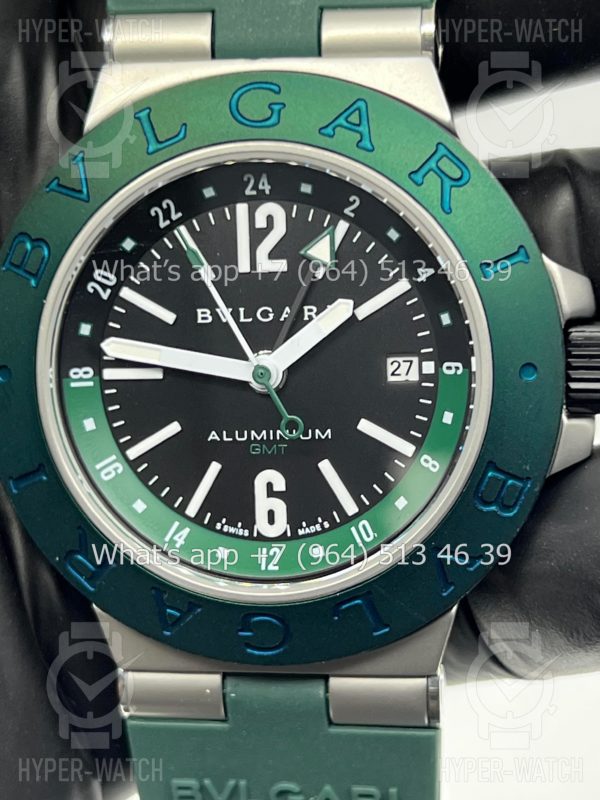 Товар Bvlgari Diagono Aluminium GMT 40mm Art 8249 Фото 6 - Bvlgari Diagono Aluminium GMT 40mm Art 8249