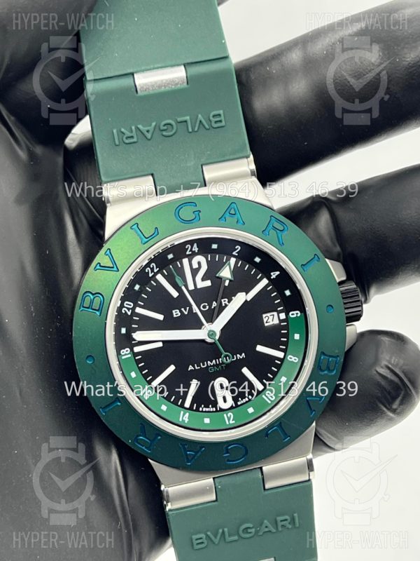 Товар Bvlgari Diagono Aluminium GMT 40mm Art 8249 Фото 8 - Bvlgari Diagono Aluminium GMT 40mm Art 8249