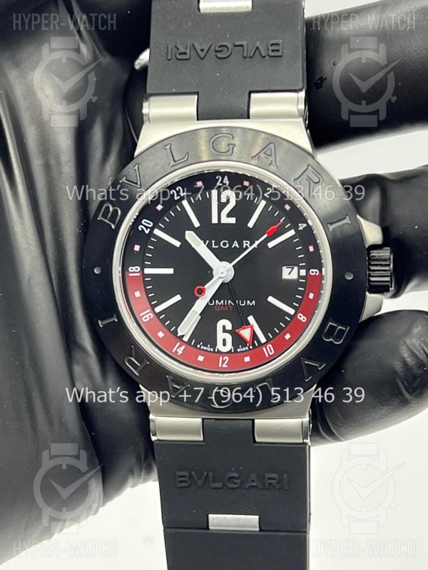 Товар Bvlgari Diagono Aluminium GMT 40mm Art 8250 Фото 4 - Bvlgari Diagono Aluminium GMT 40mm Art 8250