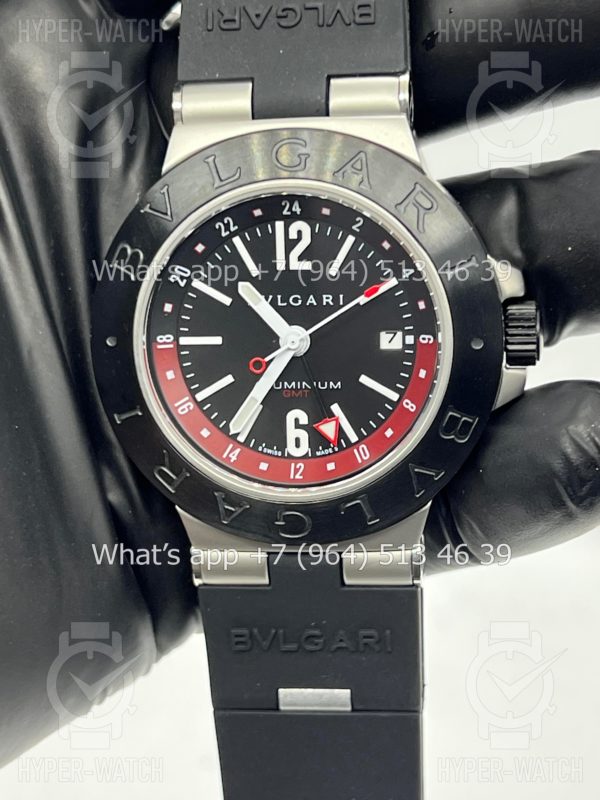 Товар Bvlgari Diagono Aluminium GMT 40mm Art 8250 Фото 5 - Bvlgari Diagono Aluminium GMT 40mm Art 8250