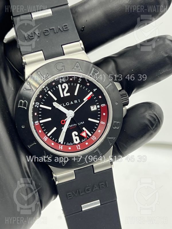 Товар Bvlgari Diagono Aluminium GMT 40mm Art 8250 Фото 6 - Bvlgari Diagono Aluminium GMT 40mm Art 8250