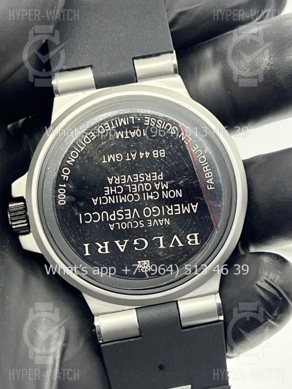 Товар Bvlgari Diagono Aluminium GMT 40mm Art 8250 Фото 15 - Bvlgari Diagono Aluminium GMT 40mm Art 8250