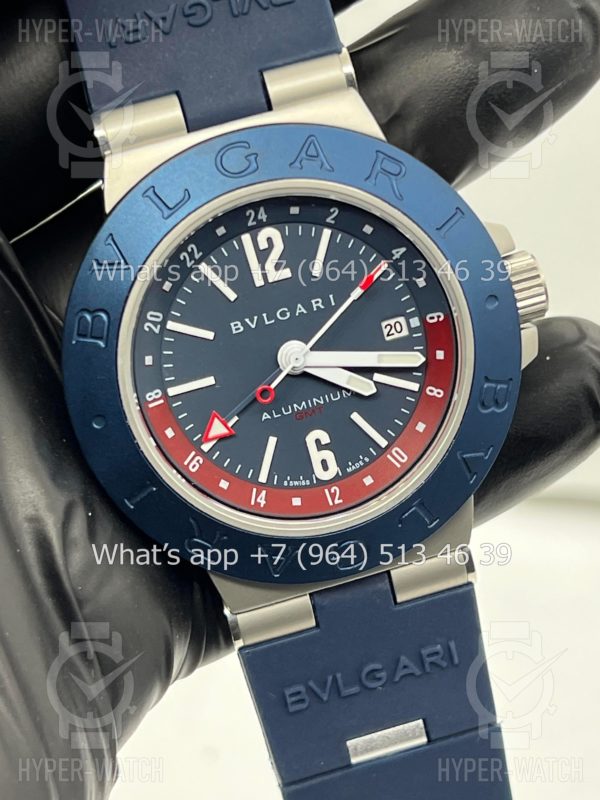 Товар Bvlgari Diagono Aluminium GMT 40mm Art 8251 Фото 8 - Bvlgari Diagono Aluminium GMT 40mm Art 8251
