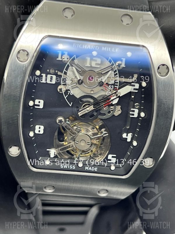 Фото 4 - Richard Mille RM 001 Tourbillon Steel Black