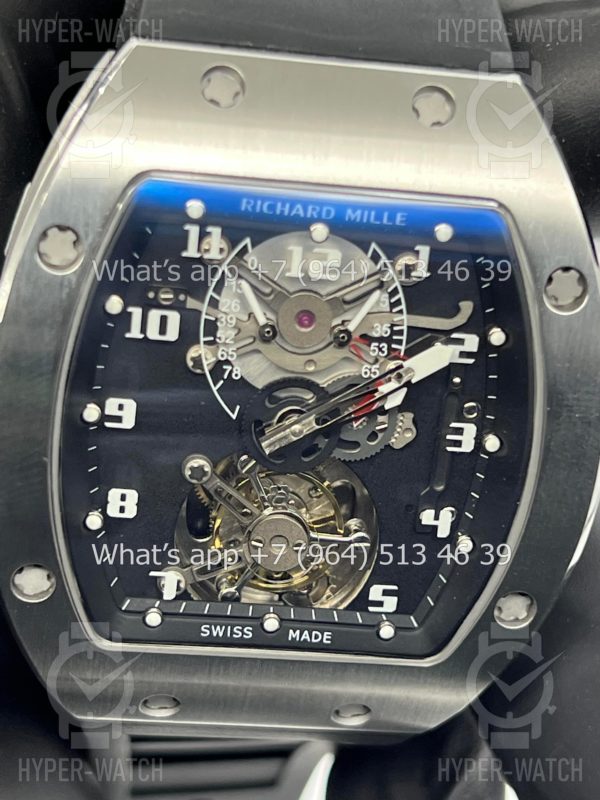 Фото 5 - Richard Mille RM 001 Tourbillon Steel Black