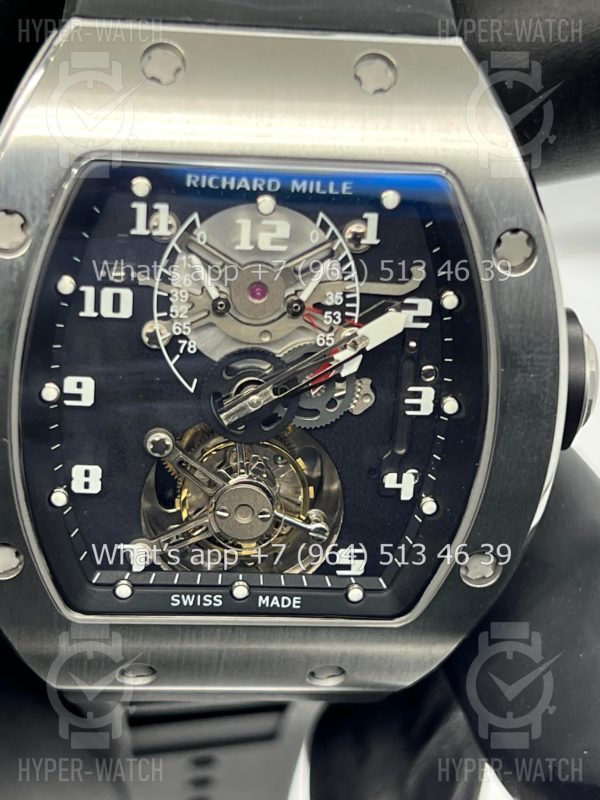 Фото 7 - Richard Mille RM 001 Tourbillon Steel Black