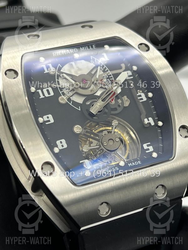 Фото 9 - Richard Mille RM 001 Tourbillon Steel Black