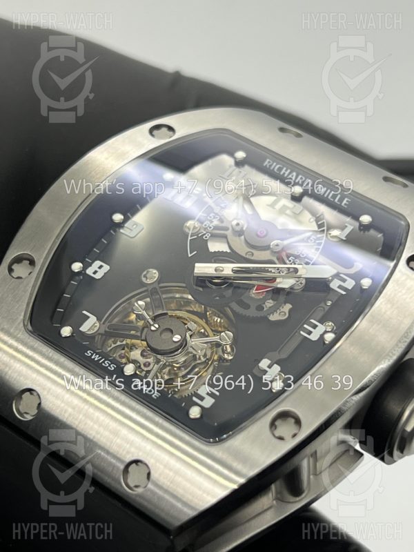 Фото 10 - Richard Mille RM 001 Tourbillon Steel Black