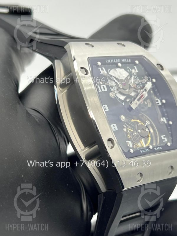 Фото 12 - Richard Mille RM 001 Tourbillon Steel Black