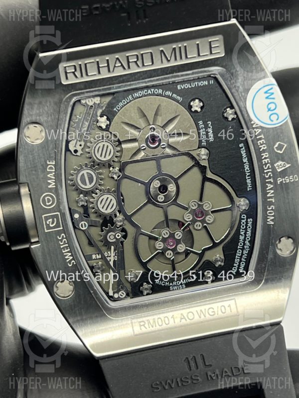 Фото 21 - Richard Mille RM 001 Tourbillon Steel Black