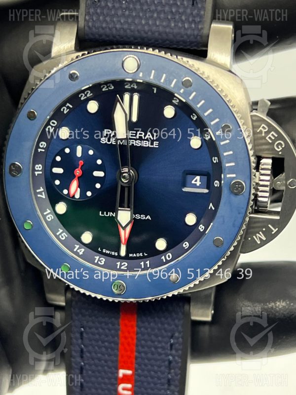 Фото 8 - Officine Panerai Luminor Submersible Luna Rossa PAM01507