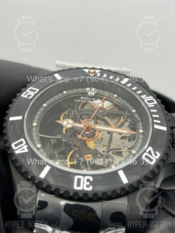 Фото 13 - Rolex Submariner 40mm Andrea Pirlo Project 114060-APP Black