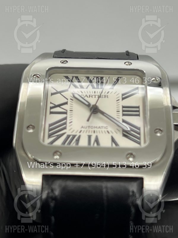 Товар Cartier Santos 100 W20073X8 38mm Steel Фото 7 - Cartier Santos 100 W20073X8 38mm Steel