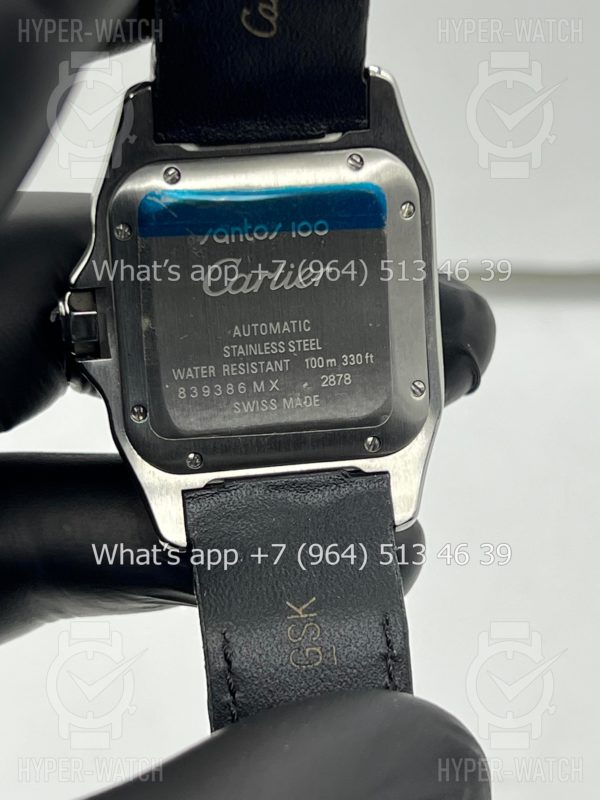 Товар Cartier Santos 100 W20073X8 38mm Steel Фото 17 - Cartier Santos 100 W20073X8 38mm Steel