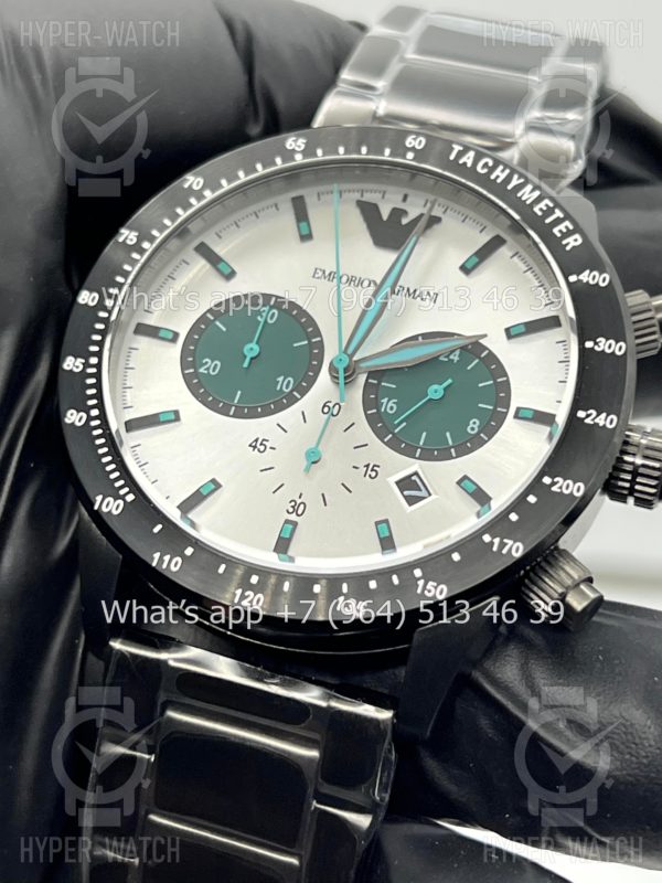 Товар Emporio Armani Mario Chronograph 43mm AR11471 Art 8370 Фото 4 - Emporio Armani Mario Chronograph 43mm AR11471 Art 8370