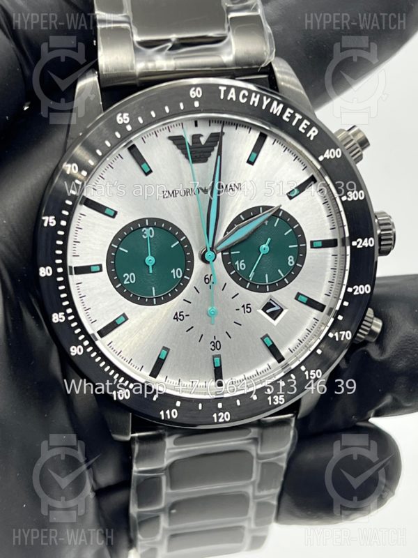 Товар Emporio Armani Mario Chronograph 43mm AR11471 Art 8370 Фото 7 - Emporio Armani Mario Chronograph 43mm AR11471 Art 8370