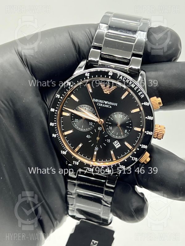 Товар Emporio Armani Mario Chronograph 43mm AR70002 Art 8371 Фото 4 - Emporio Armani Mario Chronograph 43mm AR70002 Art 8371