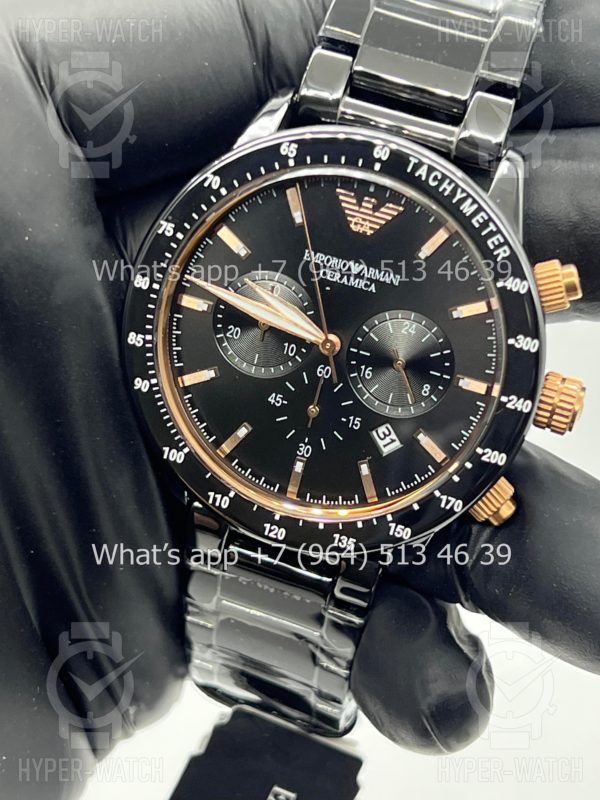 Товар Emporio Armani Mario Chronograph 43mm AR70002 Art 8371 Фото 5 - Emporio Armani Mario Chronograph 43mm AR70002 Art 8371