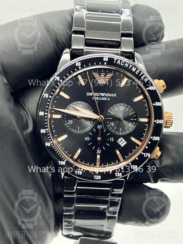 Товар Emporio Armani Mario Chronograph 43mm AR70002 Art 8371 Фото 6 - Emporio Armani Mario Chronograph 43mm AR70002 Art 8371