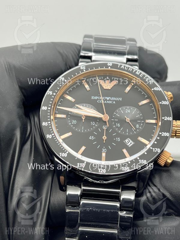 Товар Emporio Armani Mario Chronograph 43mm AR70002 Art 8371 Фото 7 - Emporio Armani Mario Chronograph 43mm AR70002 Art 8371