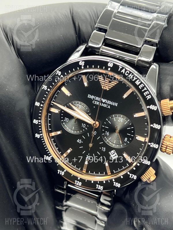 Товар Emporio Armani Mario Chronograph 43mm AR70002 Art 8371 Фото 8 - Emporio Armani Mario Chronograph 43mm AR70002 Art 8371