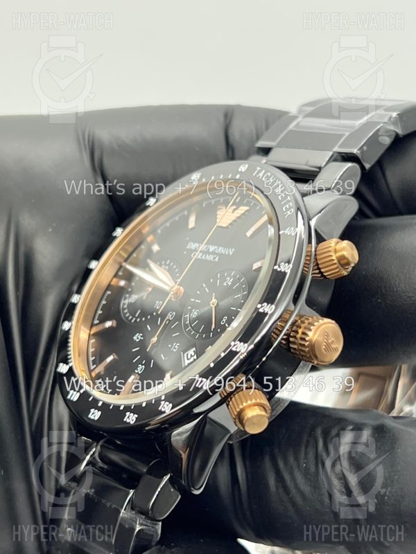 Товар Emporio Armani Mario Chronograph 43mm AR70002 Art 8371 Фото 9 - Emporio Armani Mario Chronograph 43mm AR70002 Art 8371
