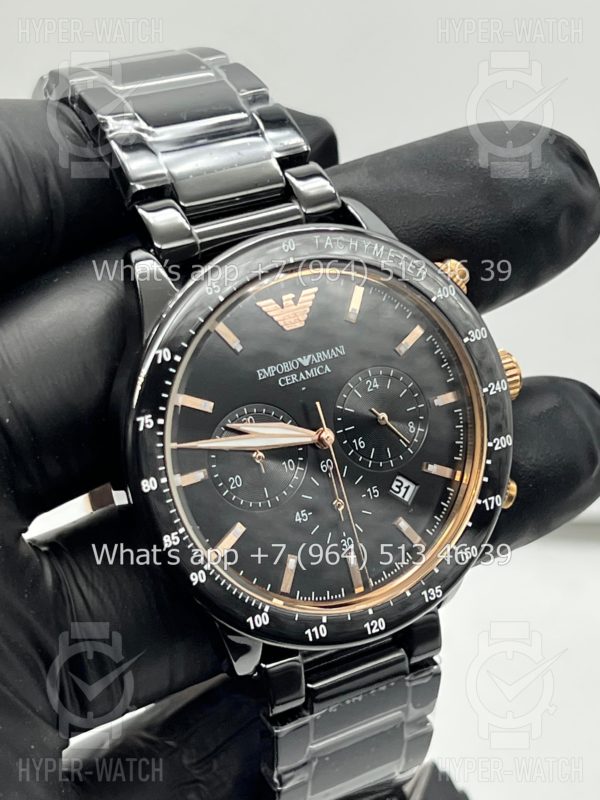 Товар Emporio Armani Mario Chronograph 43mm AR70002 Art 8371 Фото 18 - Emporio Armani Mario Chronograph 43mm AR70002 Art 8371