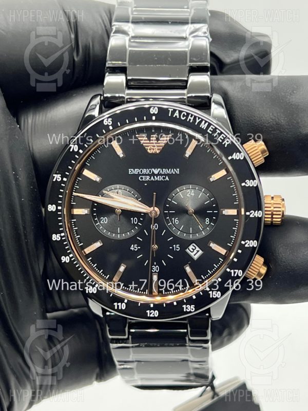 Товар Emporio Armani Mario Chronograph 43mm AR70002 Art 8371 Фото 19 - Emporio Armani Mario Chronograph 43mm AR70002 Art 8371
