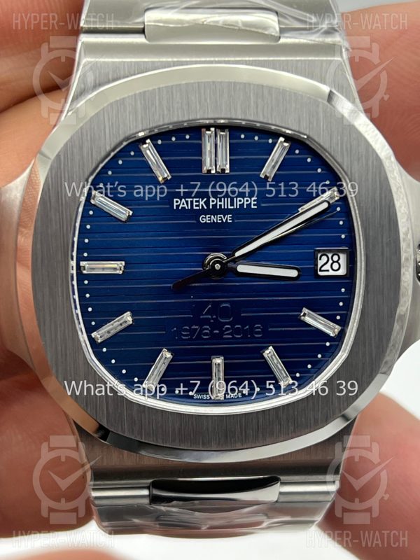 Товар Patek Philippe Nautilus 40mm 5711/1P 40th Anniversary Blue Steel Фото 2 - Patek Philippe Nautilus 40mm 5711/1P 40th Anniversary Blue Steel