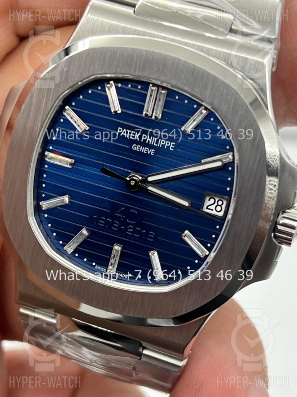 Товар Patek Philippe Nautilus 40mm 5711/1P 40th Anniversary Blue Steel Фото 3 - Patek Philippe Nautilus 40mm 5711/1P 40th Anniversary Blue Steel