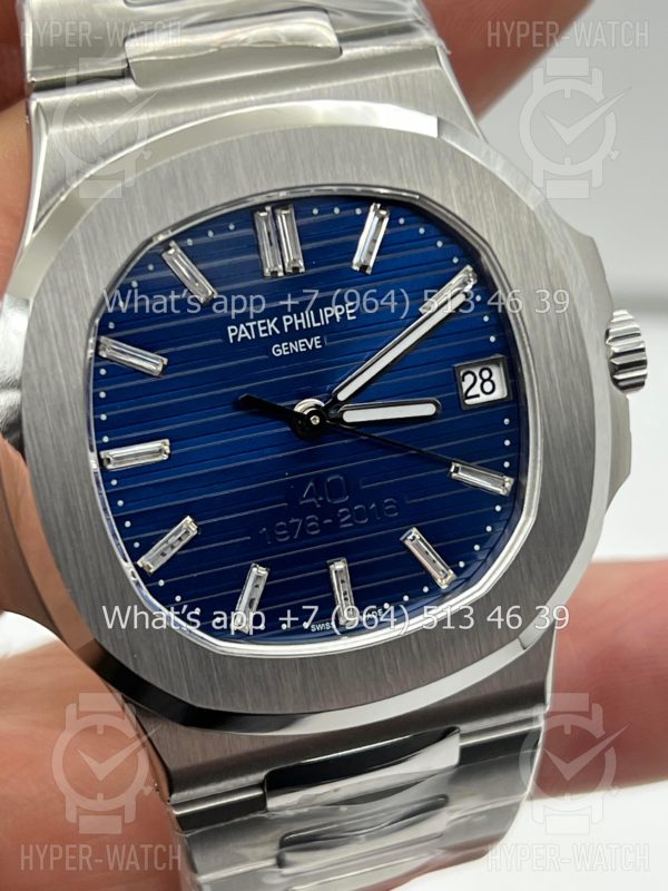 Товар Patek Philippe Nautilus 40mm 5711/1P 40th Anniversary Blue Steel Фото 5 - Patek Philippe Nautilus 40mm 5711/1P 40th Anniversary Blue Steel