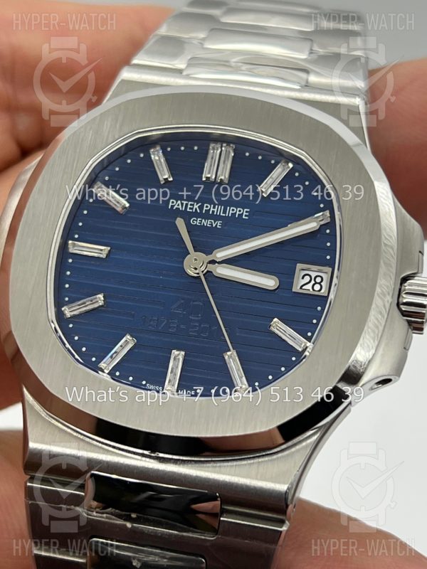 Товар Patek Philippe Nautilus 40mm 5711/1P 40th Anniversary Blue Steel Фото 8 - Patek Philippe Nautilus 40mm 5711/1P 40th Anniversary Blue Steel
